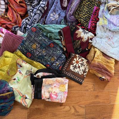 Pashmina, Silk and Other Scarves (PB-DZ)
