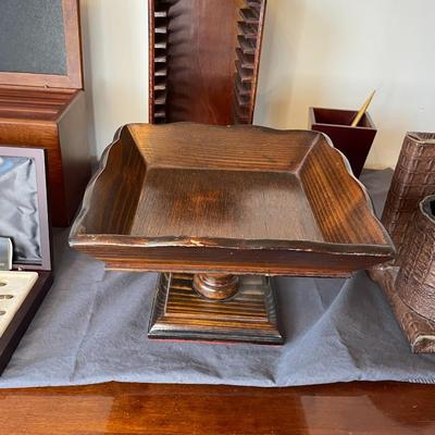 Lot of Wooden Everyday Home Items