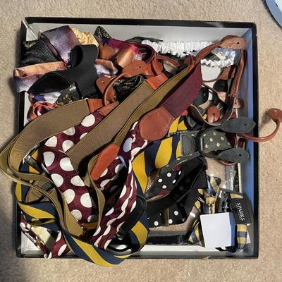 Lot of Assorted Suspenders