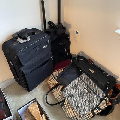 Lot of Assorted Luggages and Travel Bags
