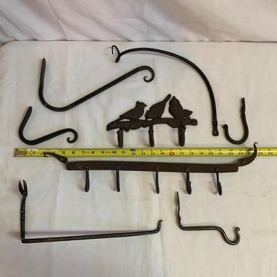Variety of Wall Mounting Cast Iron Hooks (PB-HS)
