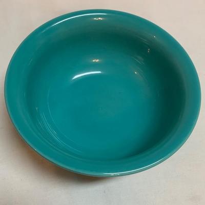 Homer Laughlin Fiesta Ware 9” Turquoise Bowl & More (K-HS)