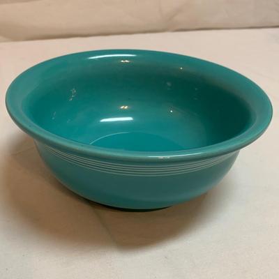 Homer Laughlin Fiesta Ware 9” Turquoise Bowl & More (K-HS)