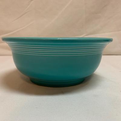 Homer Laughlin Fiesta Ware 9” Turquoise Bowl & More (K-HS)