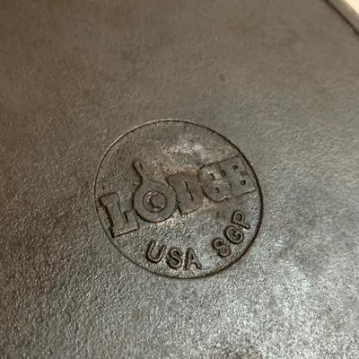 Lodge 10.5” Square Cast Iron Grill Pan (K-HS)