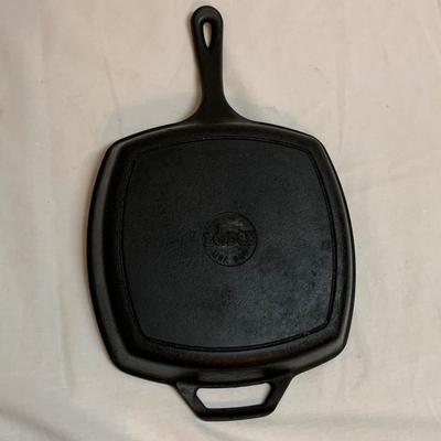 Lodge 10.5” Square Cast Iron Grill Pan (K-HS)