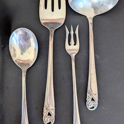 52 piece set of International Sterling flatware- Spring Glory 1942 no Mono
