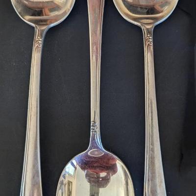 52 piece set of International Sterling flatware- Spring Glory 1942 no Mono