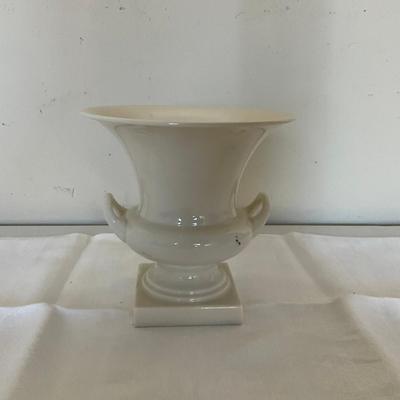 344 Lenox White Ceramic Urn