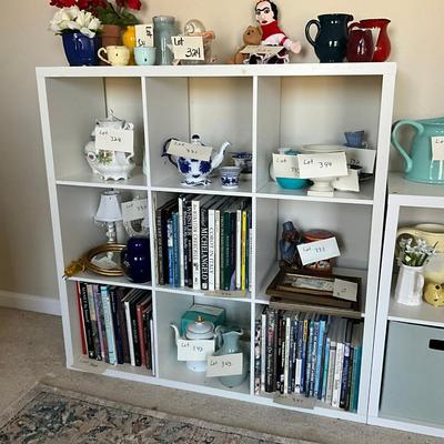 351 White Cubical Shelves
