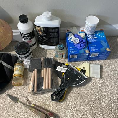 361 Paint Lot With Pallet Board