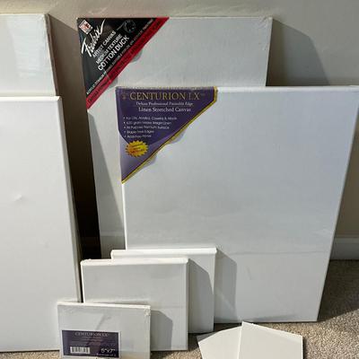 362 Assortment of Canvases