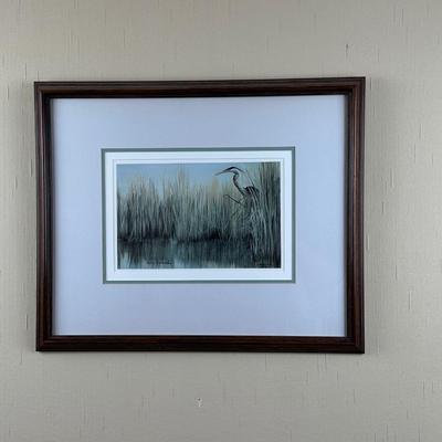 Signed & Framed Print by Larry K. Martin