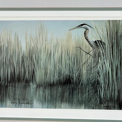 Signed & Framed Print by Larry K. Martin