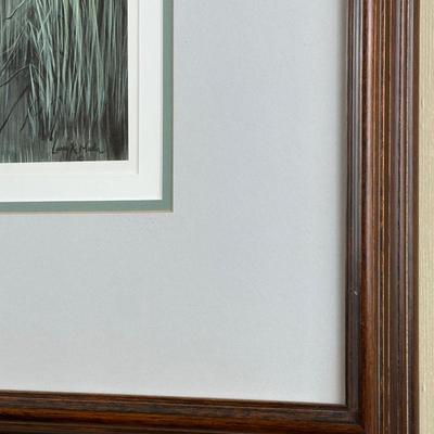 Signed & Framed Print by Larry K. Martin