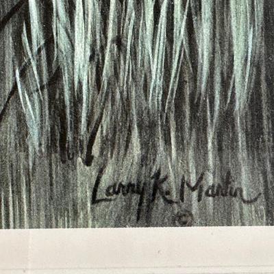 Signed & Framed Print by Larry K. Martin