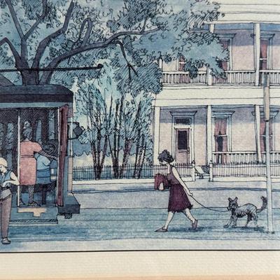 Framed Print “Historic St. Charles Ave.” by Lewis