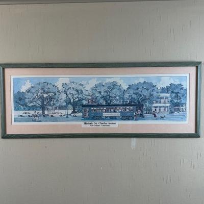 Framed Print “Historic St. Charles Ave.” by Lewis