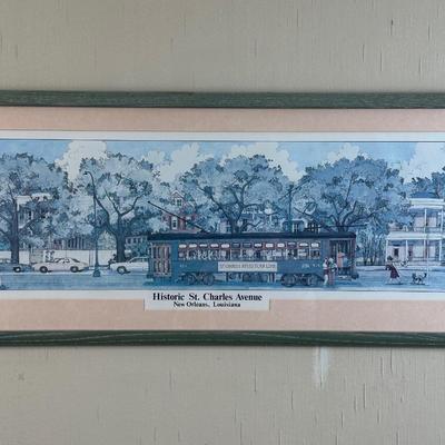 Framed Print “Historic St. Charles Ave.” by Lewis