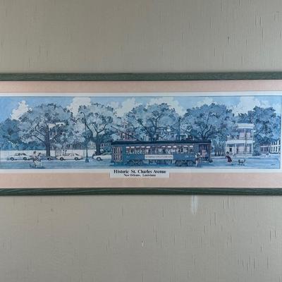 Framed Print “Historic St. Charles Ave.” by Lewis