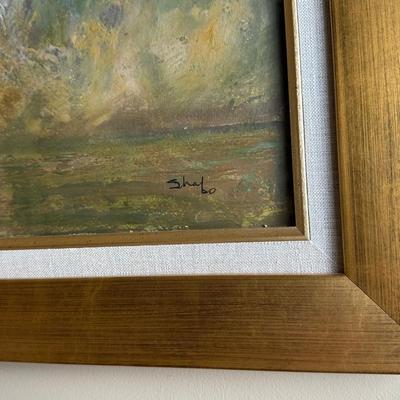 Signed & Framed Original Painting