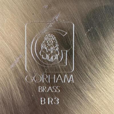 Gorham Brass Platter