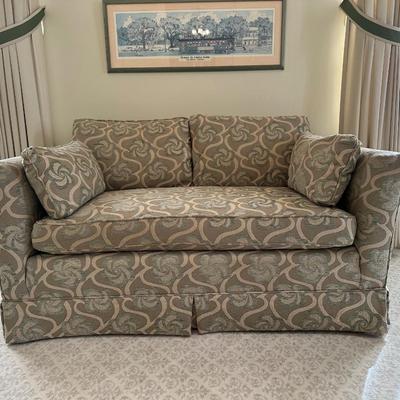 Vintage Upholstered Loveseat