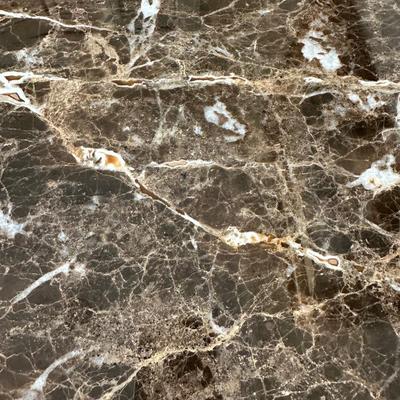 Thomasville Marble Top Burl Cabinet