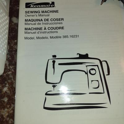 Kenmore Portable Sewing Machine- Model 385.16231301