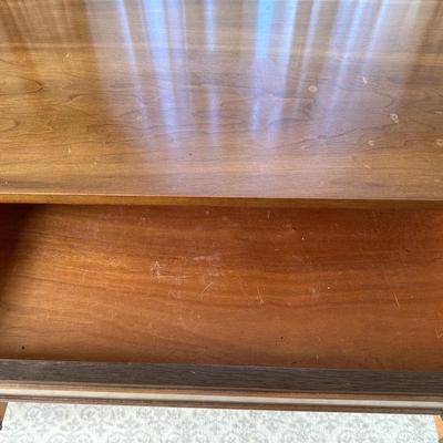 Mid-Century Solid Wood Office Desk