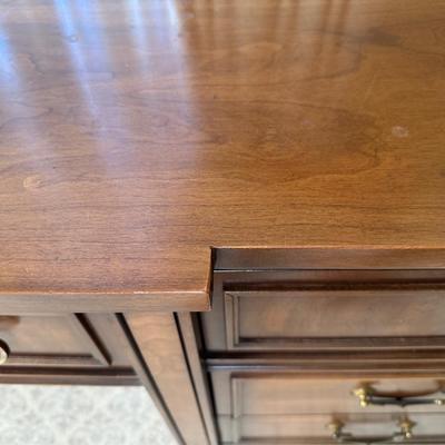 Mid-Century Solid Wood Office Desk