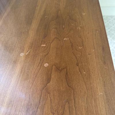 Mid-Century Solid Wood Office Desk