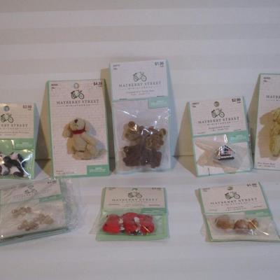 18 - New In The Package Mayberry Street Miniatures Crafts Choice Q/R (See All Pictures)