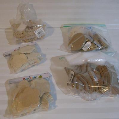 Assorted Craft Wood Shapes - Art Minds Paper Mache Ornaments Choice V