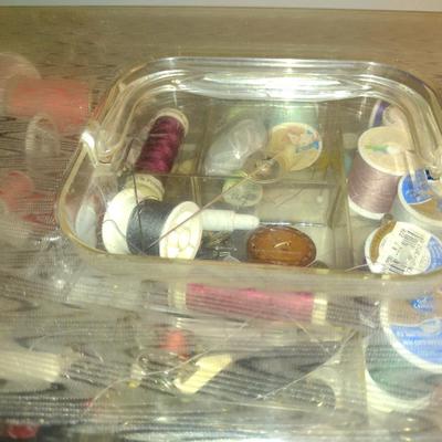 Box of Sewing Notions