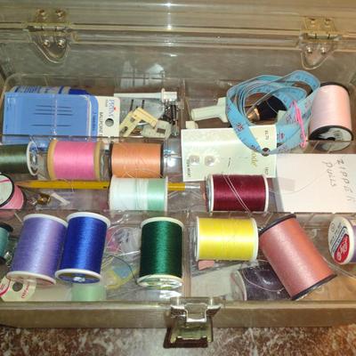 Box of Sewing Notions