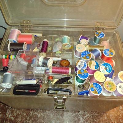Box of Sewing Notions