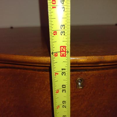 Vintage Wood Finish Dresser (No Contents)
