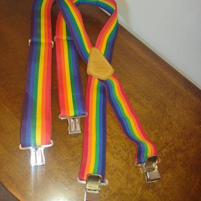 America's Choice Rainbow Suspenders
