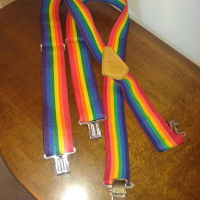 America's Choice Rainbow Suspenders