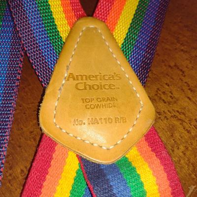 America's Choice Rainbow Suspenders