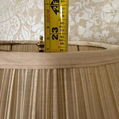 Ethan Allen Triple French Horn Candelabra Table Lamp