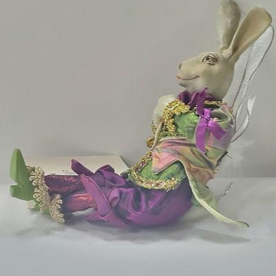 11" Mark Roberts Fairy Rabbit Figurine With COA