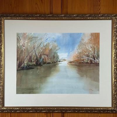 Original Signed & Framed Painting