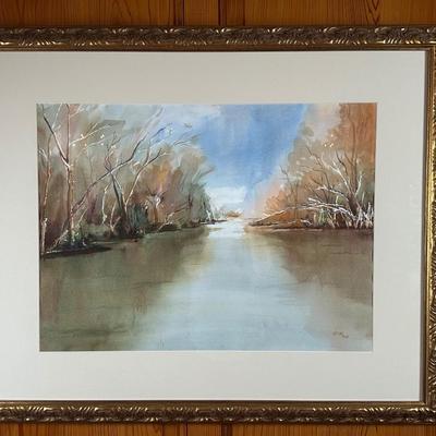 Original Signed & Framed Painting