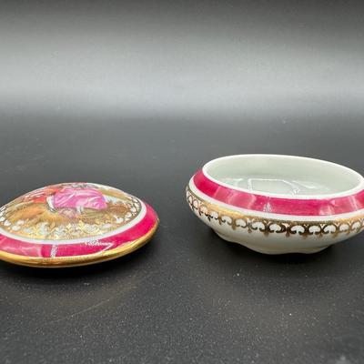 Porcelain d’Art Limoges Trinket Dish