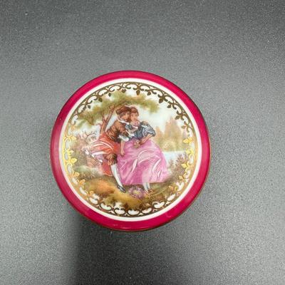 Porcelain d’Art Limoges Trinket Dish