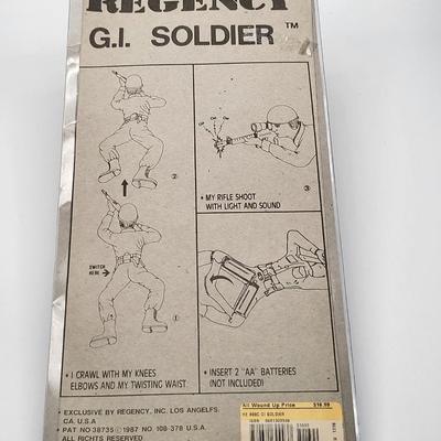 1987 Regency G.I. Soldier Figure In Original Packaging