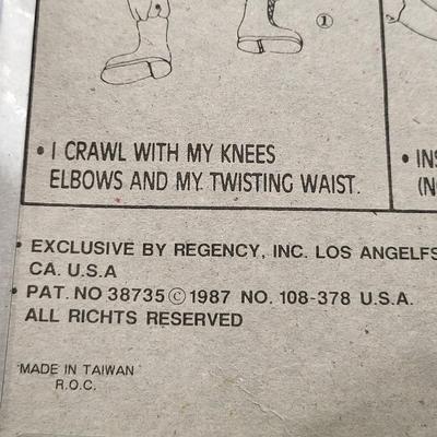 1987 Regency G.I. Soldier Figure In Original Packaging
