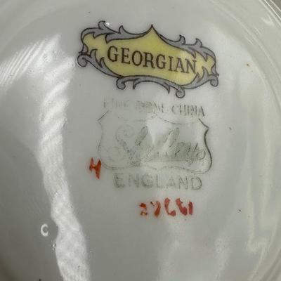 Shelley Georgian Teacup and Saucer